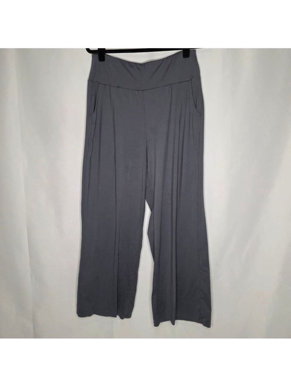 Women's Gray Wide Leg Pants Extra Large